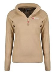 Canadian Peak Bluza polarowa "Tugeak" w kolorze beżowym rozmiar: XL. Brązowe bluzy damskie Canadian Peak, xl, bez wzorów, z polaru, bez kaptura. Za 82.83 zł.