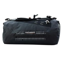 Wodoodporna torba podróżna - Rackham 40L - IP66. Czarne torby podróżne ZULUPACK, bez wzorów, z materiału. Za 929.99 zł.