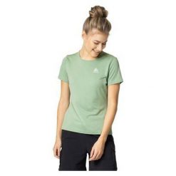 Koszulka z krótkim rękawem trekkingowa damska Odlo T-shirt F-DRY. Czerwone koszulki damskie ODLO, s, bez wzorów, bez kołnierzyka, bez ramiączek. W wyprzedaży za 120.00 zł.