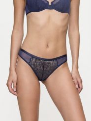 Triumph Figi brazylijskie Delightful Spotlight 10219844 Granatowy. Niebieskie figi Triumph, bez wzorów, z syntetyku. Za 36.00 zł.