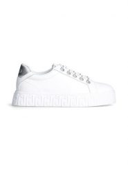 Liu Jo Sneakersy w kolorze białym rozmiar: 38. Białe obuwie sportowe damskie Liu Jo, z materiału, bez zapięcia. Za 348.90 zł.