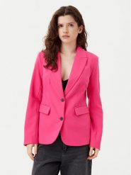 ONLY Marynarka Raven 15338389 Różowy Slim Fit. Czerwone marynarki i żakiety damskie Only, bez wzorów, z syntetyku. Za 119.99 zł.