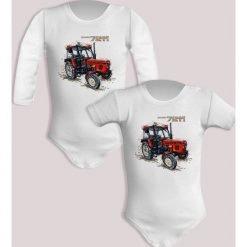 Zetor 7211 — body. Body niemowlęce nikiniki, bez wzorów, z bawełny, bez kołnierzyka, bez ramiączek. W wyprzedaży za 50.15 zł.