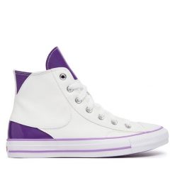 Trampki Converse. Białe trampki damskie Converse, bez wzorów, bez zapięcia. Za 379.99 zł.