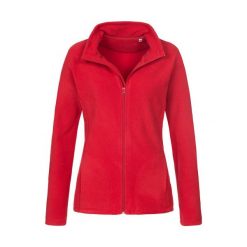 Damska Bluza Polarowa. Czerwone bluzy damskie Stedman, na zimę, m, bez wzorów, z polaru, bez kaptura. Za 125.99 zł.