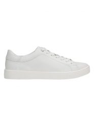 Wojas Skórzane sneakersy w kolorze białym rozmiar: 39. Białe obuwie sportowe damskie Wojas, bez zapięcia. Za 320.63 zł.