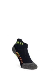 Skarpety biegowe CMP Running Sock SkinLife. Czarne skarpetki damskie CMP, bez wzorów, z elastanu. Za 41.79 zł.