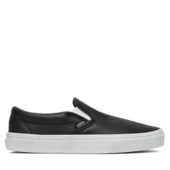Tenisówki Vans. Czarne trampki damskie Vans, bez wzorów, bez zapięcia. Za 399.99 zł.