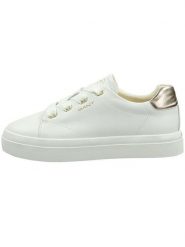 GANT Footwear Skórzane sneakersy "Avona" w kolorze białym rozmiar: 41. Białe obuwie sportowe damskie GANT Footwear, bez zapięcia. Za 250.35 zł.