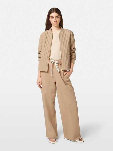 Scotch & Soda Kurtka pikowana w kolorze beżowym rozmiar: M. Brązowe kurtki damskie Scotch & Soda, m, bez wzorów, bez kaptura. Za 244.80 zł.