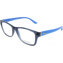 Oprawki "SF2687" w kolorze niebieskim. Niebieskie okulary przeciwsłoneczne damskie Carrera, Ferragamo. W wyprzedaży za 249.95 zł.