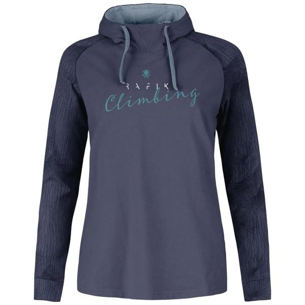 Bluza damska z kapturem Rafiki Estrella. Białe bluzy damskie RAFIKI, bez wzorów, z bawełny, z kapturem. Za 367.35 zł.