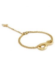 Guess Bransoletka JUBB05 050JW Złoty. Żółte bransoletki damskie Guess, metalowe. Za 139.99 zł.