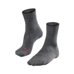 Skarpetki damskie Falke TK2 Sensitive. Szare skarpetki damskie Falke, bez wzorów, z materiału. Za 161.50 zł.