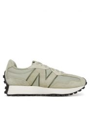 New Balance Sneakersy U327SWC Khaki. Brązowe obuwie sportowe damskie New Balance, ze skóry, bez zapięcia. Za 339.99 zł.