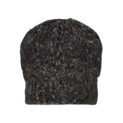 Czapka Akryl. Szare czapki damskie FLEXFIT, bez wzorów. Za 75.99 zł.