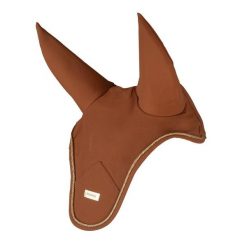 Czapka z muchą dla koni Horka Deluxe. Brązowe czapki damskie HORKA, bez wzorów, z tkaniny. Za 177.50 zł.