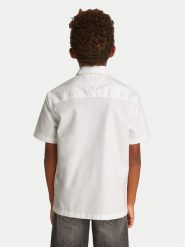 Tommy Hilfiger Koszula KB0KB09554 D Biały Regular Fit. Białe koszule chłopięce Tommy Hilfiger, bez wzorów, z bawełny, bez kołnierzyka, bez ramiączek. Za 179.99 zł.