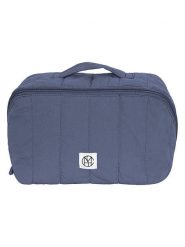 MOSS COPENHAGEN Kosmetyczka "Sasja Icon" w kolorze czarnym - 24 x 15 x 13 cm rozmiar: onesize. Niebieskie kosmetyczki damskie Moss Copenhagen, bez wzorów, z materiału. Za 131.43 zł.