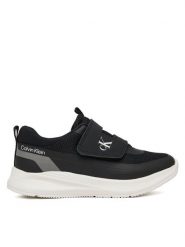 Calvin Klein Sneakersy V1X9-83308-1843 S Czarny. Czarne buty sportowe chłopięce Calvin Klein, z materiału, bez zapięcia. Za 399.99 zł.