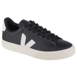 Buty sportowe Sneakersy damskie, Veja Campo. Czarne obuwie sportowe damskie Veja, bez zapięcia, trekkingowe. W wyprzedaży za 559.75 zł.