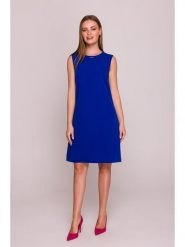 Stylove Sukienka w kolorze niebieskim rozmiar: L. Niebieskie sukienki damskie Stylove, bez wzorów, bez ramiączek. Za 292.61 zł.