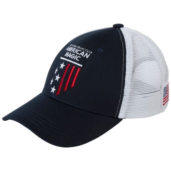 Czapka Trucker Helly Hansen AM. Niebieskie czapki z daszkiem damskie Helly Hansen, na lato, bez wzorów. Za 180.00 zł.