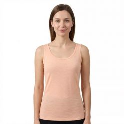 Damski podkoszulek sportowy Merino. Czerwone koszulki sportowe damskie FJORK MERINO, bez wzorów, z wełny, bez ramiączek, do jazdy konnej. W wyprzedaży za 189.00 zł.