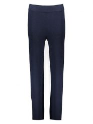 Copenhagen Studios Spodnie w kolorze granatowym rozmiar: 32. Niebieskie spodnie materiałowe damskie Copenhagen Studios, bez wzorów, z materiału. Za 92.64 zł.