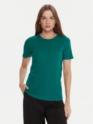 United Colors Of Benetton T-Shirt 3GA2E16A0 Niebieski Regular Fit. Niebieskie t-shirty damskie United Colors Of Benetton, s, bez wzorów, z bawełny, bez kołnierzyka. Za 49.99 zł.