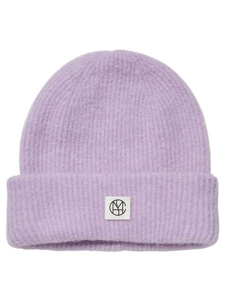 MOSS COPENHAGEN Czapka "Hope" w kolorze fioletowym rozmiar: onesize. Różowe czapki damskie Moss Copenhagen, bez wzorów, z poliamidu. Za 122.45 zł.