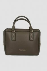 VALENTINO Zielona duża torebka Megeve. Zielone shopper bag Valentino by Mario Valentino, duże, bez dodatków. W wyprzedaży za 499.99 zł.