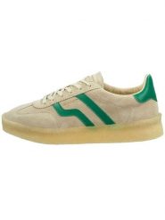 GANT Footwear Skórzane sneakersy "Cuzima Crepe" w kolorze beżowo-zielonym rozmiar: 42. Brązowe obuwie sportowe damskie GANT Footwear, bez zapięcia. Za 228.92 zł.