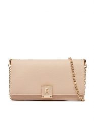 Tommy Hilfiger Torebka Th Monogram Chain Strap Crossbody Bag AW0AW17403 Różowy. Czerwone torebki wieczorowe damskie Tommy Hilfiger, bez wzorów, ze skóry, bez dodatków. Za 569.99 zł.