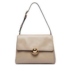 Torebka Furla. Brązowe torebki klasyczne damskie Furla, bez dodatków. Za 1,979.00 zł.