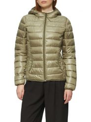 S.Oliver Kurtka pikowana w kolorze khaki rozmiar: XL. Brązowe kurtki damskie S.Oliver, s, bez wzorów, bez kaptura. Za 100.99 zł.