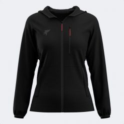 Damska bluza z kapturem zapinana na zamek Joma Mystic. Czarne bluzy damskie Joma, l, bez wzorów, z elastanu, z kapturem. Za 141.95 zł.