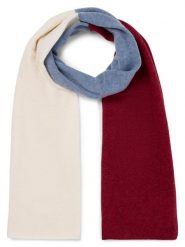 Marie Lund szalik z dzianiny kaszmirowej Kobiety Kaszmir czerwony|niebieski, ONE SIZE. Czerwone szaliki damskie Marie Lund, bez wzorów, z dzianiny. Za 329.95 zł.