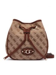 Guess Torebka Samantha Mini HWJG23 13770 Brązowy. Brązowe torebki klasyczne damskie Guess, z materiału, bez dodatków. Za 544.99 zł.
