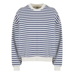 Bluza damska Urban Classics. Białe bluzy damskie Urban Classics, bez wzorów, z bawełny, bez kaptura. Za 213.00 zł.