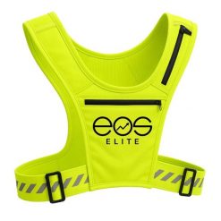 Kamizelka do biegania Eos Elite. Żółte kamizelki damskie EOS ELITE, uniwersalny, bez wzorów, bez kaptura. Za 119.00 zł.