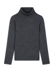 Perfect Cashmere Kaszmirowy golf "Willow" w kolorze antracytowym rozmiar: L. Czarne golfy damskie Perfect Cashmere, l, bez wzorów, z kaszmiru, bez ramiączek. Za 500.99 zł.