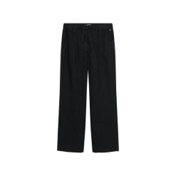 Spodnie damskie Superdry. Czarne spodnie dresowe damskie Superdry, bez wzorów. Za 407.00 zł.