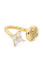 Guess Pierścionek JUBR06 473JW Złoty. Żółte pierścionki damskie Guess, ze stali. Za 249.99 zł.