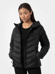 4F Kurtka puchowa z wypełnieniem syntetycznym damska XS. Czarne kurtki damskie 4F, xs, bez wzorów, z puchu, bez kaptura. W wyprzedaży za 229.99 zł.