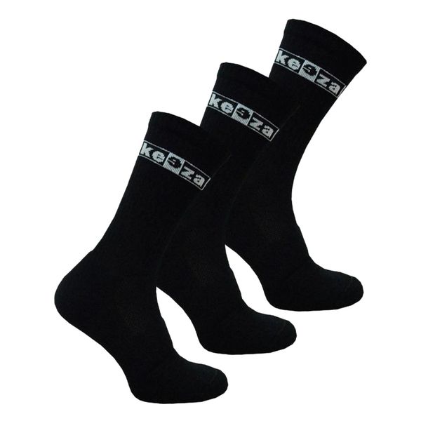 Skarpety sportowe Keeza 3 pary. Czarne skarpetki damskie KEEZA, bez wzorów. Za 42.00 zł.