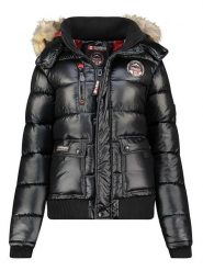 Canadian Peak Kurtka zimowa "Bugseak" w kolorze czarnym rozmiar: XL. Czarne kurtki damskie Canadian Peak, na zimę, xl, bez wzorów, z puchu, bez kaptura. Za 314.01 zł.