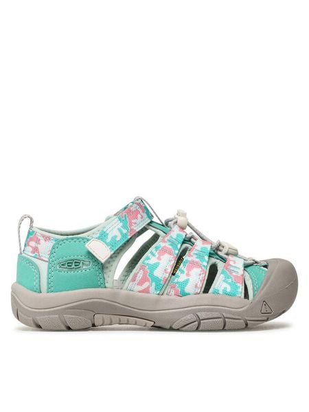 Keen Sandały Newport H2 1026276 Zielony. Zielone sandały dziewczęce Keen, z materiału, bez obcasa, bez zapięcia. Za 169.00 zł.