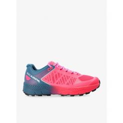 Buty do biegania damskie Scarpa Spin Ultra. Czerwone obuwie sportowe damskie Scarpa, bez zapięcia, do biegania. Za 486.99 zł.