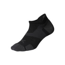 Niewidzialne skarpety 2XU Vectr Cushion. Czarne skarpetki damskie 2XU, bez wzorów, z lycry. Za 151.50 zł.